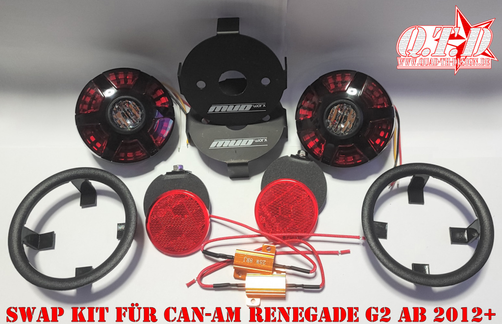 Mud Worx LED Swap Rear Light Kit for CAN-AM Renegade G2